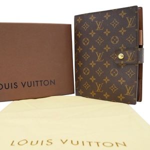 Louis Vuitton Monogram GM Large Notebook Agenda